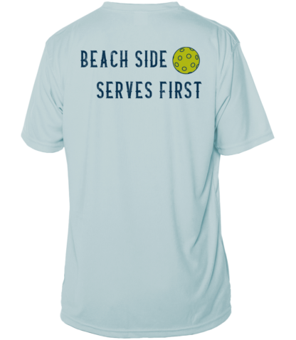 Southernmost Pickleball Beach Side Short Sleeve Performance Shirt - Image 4