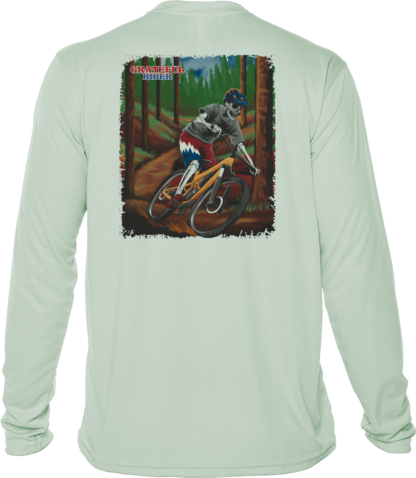 Grateful Rider Mountain Biker Long Sleeve UV Shirt - Image 4