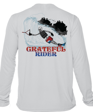 Grateful Rider Slalom Skier Long Sleeve UV Shirt