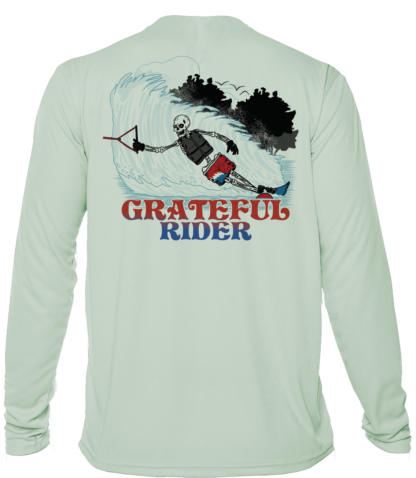 Grateful Rider Slalom Skier Long Sleeve UV Shirt - Image 5